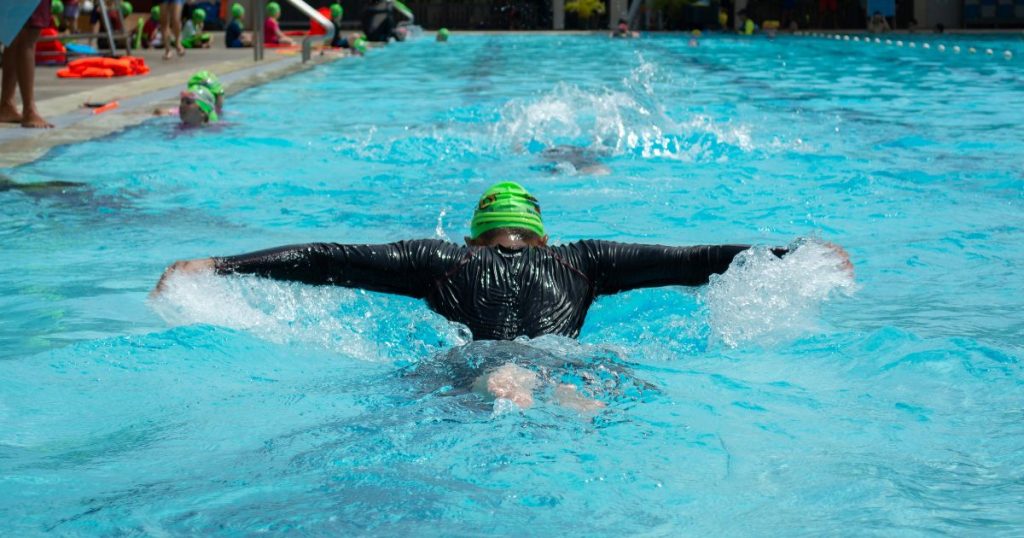 How Fast Can a Teenager Learn to Swim